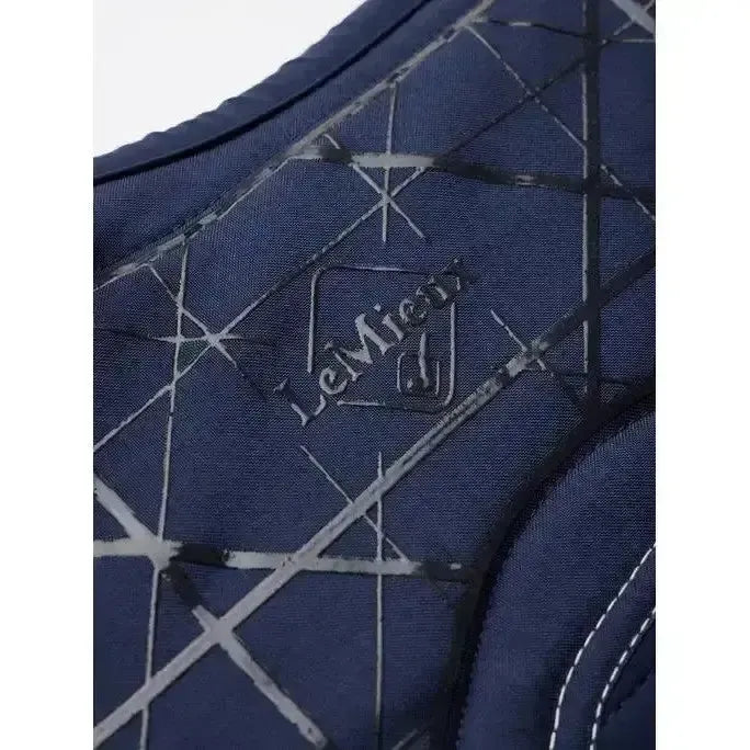 Lemieux Soft Shell Anti Slip Close Contact Square Navy-Saddle Pads-Lemieux-Large-Navy-Horsey Shopping