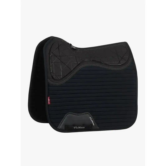 Lemieux Soft Shell Anti Slip Dressage Square Black-Dressage Saddle Pads-Lemieux-One Size-Black-Horsey Shopping