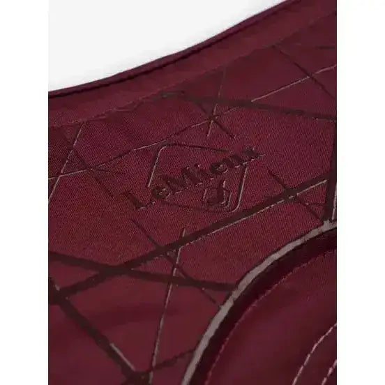 Lemieux Soft Shell Anti Slip Dressage Square Burgundy-Dressage Saddle Pads-Lemieux-One Size-Burgundy-Horsey Shopping