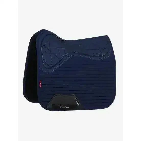 Lemieux Soft Shell Anti Slip Dressage Square Navy-Dressage Saddle Pads-Lemieux-One Size-Navy-Horsey Shopping