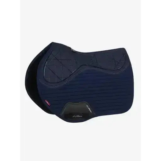 Lemieux Soft Shell Anti Slip EuroJump Square Navy-Saddle Pads-Lemieux-Navy-Horsey Shopping