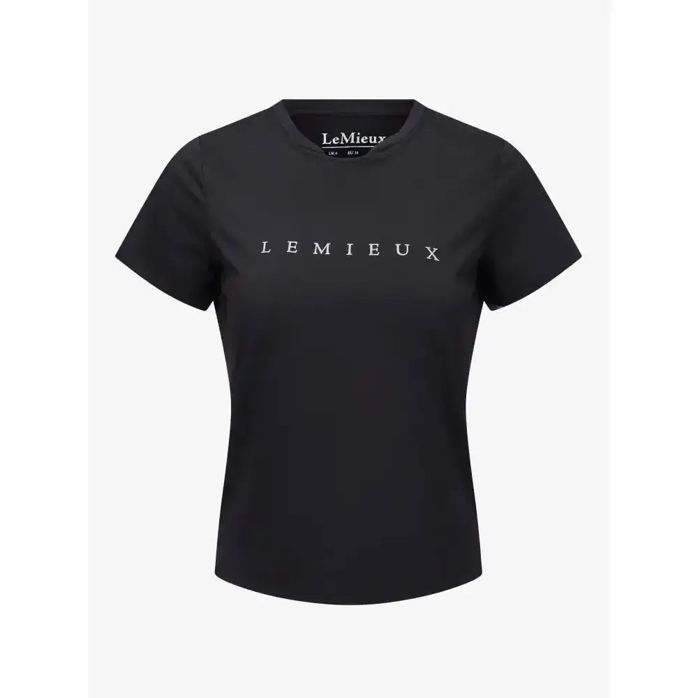 Lemieux Sports T-Shirt Black-T Shirts-Lemieux-6-Horsey Shopping