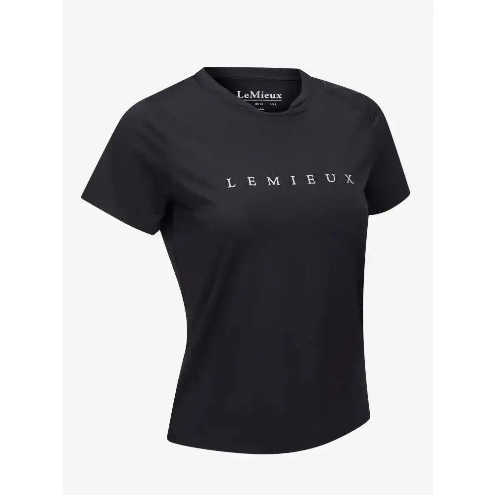 Lemieux Sports T-Shirt Black-T Shirts-Lemieux-6-Horsey Shopping