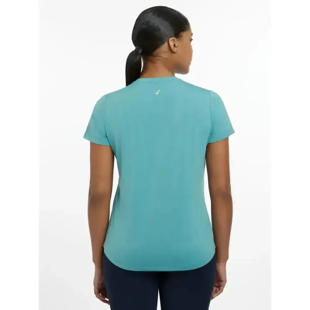 Lemieux Sports T-Shirt Lagoon-T Shirts-Lemieux-Lagoon-UK 6-Horsey Shopping