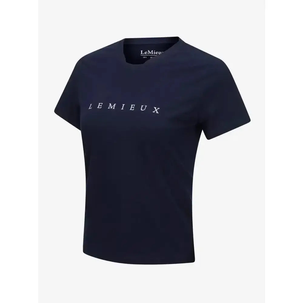 Lemieux Sports T-Shirt Navy-T Shirts-Lemieux-10-Horsey Shopping