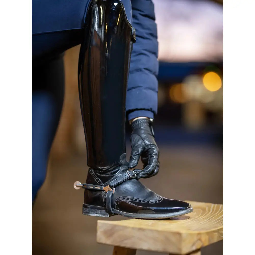 Lemieux Spur Straps Black-Spur Straps-Lemieux-16 inch-Black-Horsey Shopping