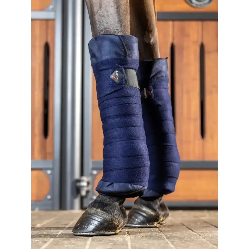 Lemieux Stable Bandages Navy-Bandages & Wraps-Lemieux-One Size-Navy-Horsey Shopping
