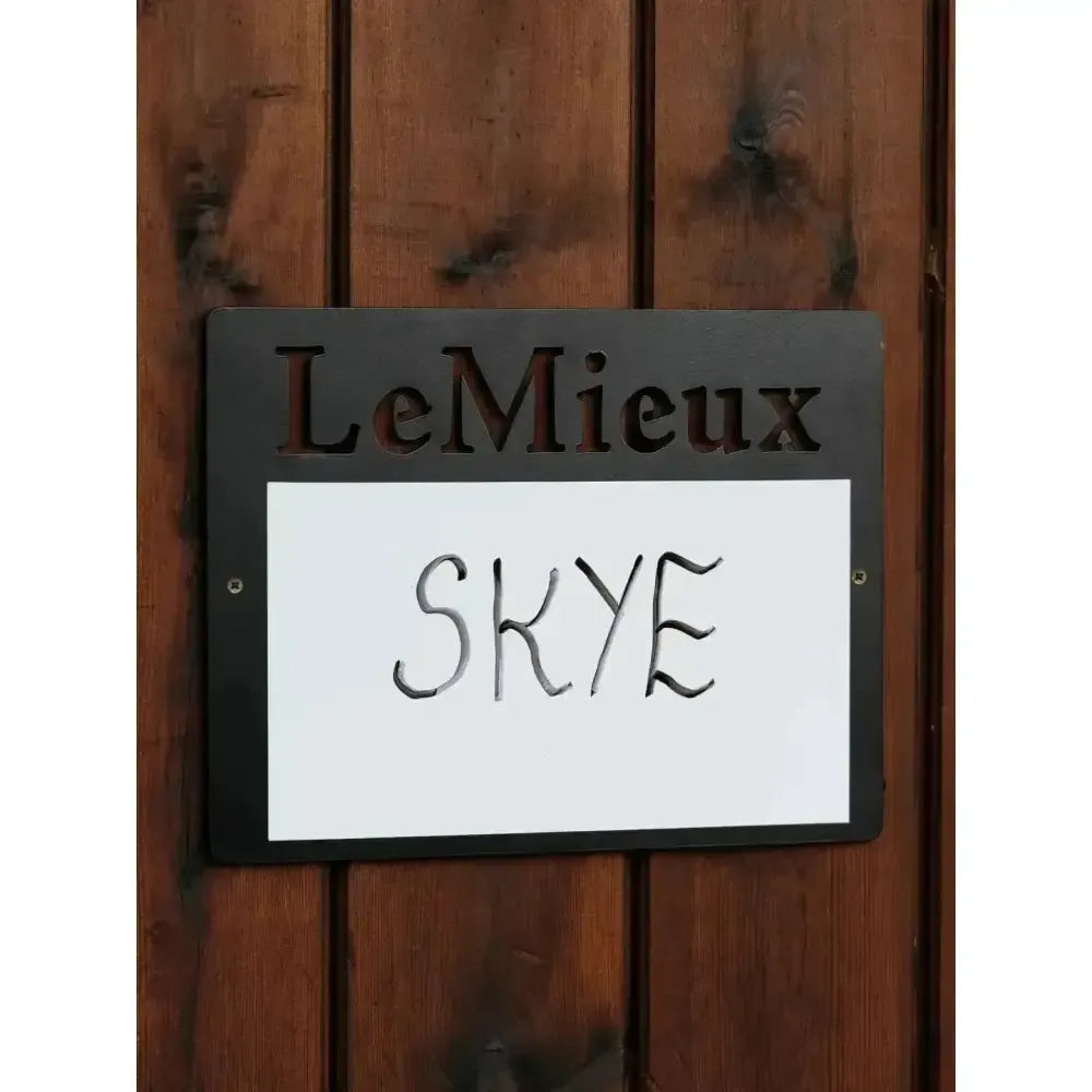 Lemieux Stable Magnetic Whiteboard Black-Stable Accessories-Lemieux-Black-One Size-Horsey Shopping