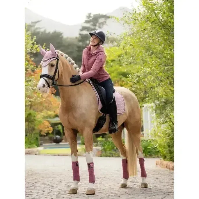 Lemieux Suede Dressage Square Blossom-Dressage Saddle Pads-Lemieux-Blossom-Small/Medium-Horsey Shopping