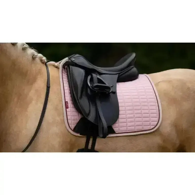 Lemieux Suede Dressage Square Blossom-Dressage Saddle Pads-Lemieux-Blossom-Small/Medium-Horsey Shopping