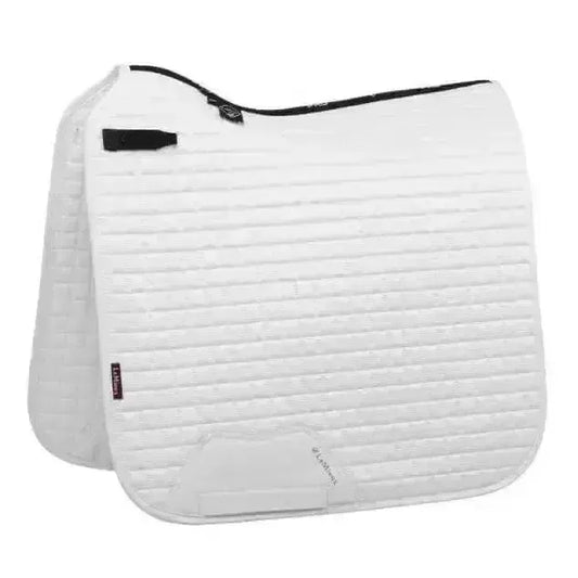 Lemieux Suede Dressage Square White-Dressage Saddle Pads-Lemieux-White-S/M-Horsey Shopping
