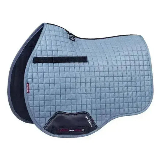 Lemieux Suede GP Square Ice Blue-Saddle Pads-Lemieux-Iceblue-S/M-Horsey Shopping