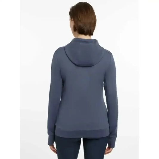 Lemieux Tabi Tech Zip Through Hoodie Dusk Blue-Hoodies-Lemieux-Dusk Blue-UK 6-Horsey Shopping