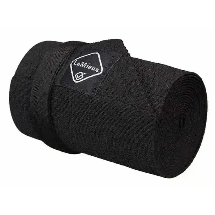 Lemieux Tail Bandage Black-Tail Bandages-Lemieux-Black-Horsey Shopping