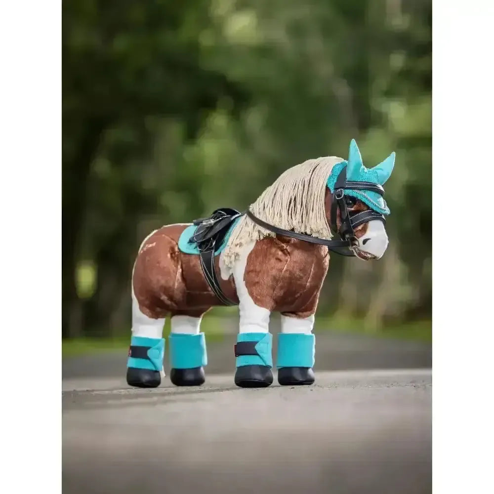 Lemieux Toy Pony Bandages Azure-Toy Pony Accessories-Lemieux-Horsey Shopping