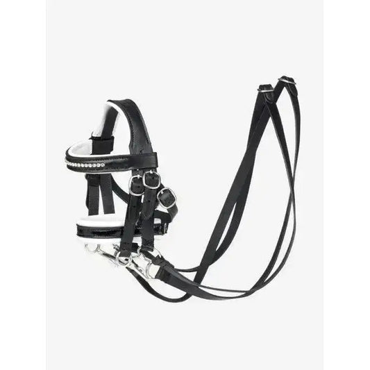 Lemieux Toy Pony Double Bridle Black-Toy Pony Accessories-Lemieux-Black-Horsey Shopping