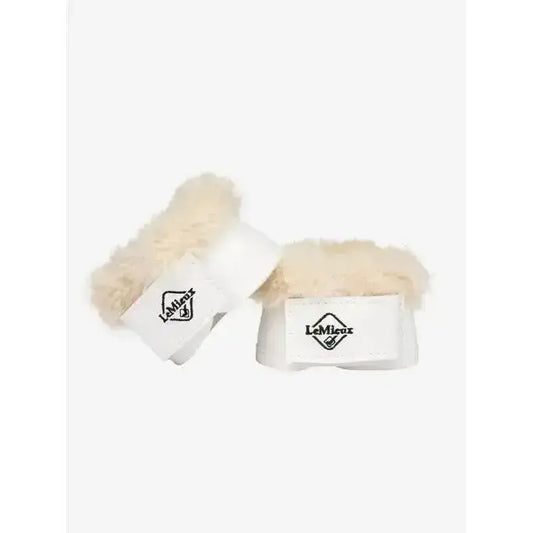 Lemieux Toy Pony Dressage Over Reach Boot White-Toy Pony Accessories-Lemieux-White-Horsey Shopping