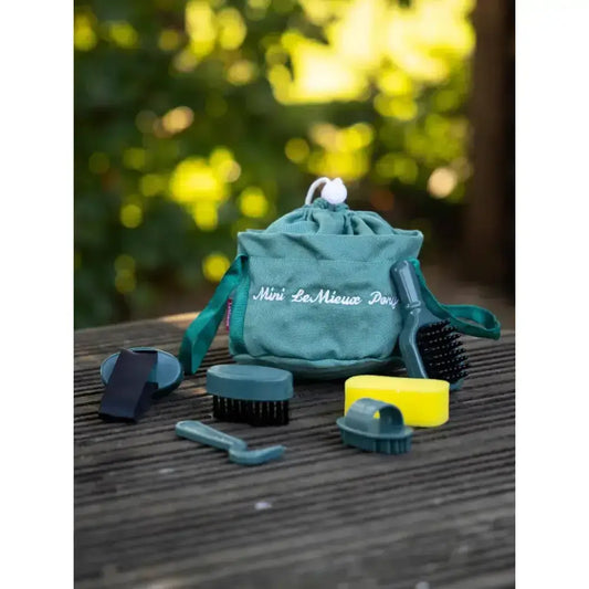 Lemieux Toy Pony Grooming Kit Sage-Toy Pony Accessories-Lemieux-Sage-Horsey Shopping