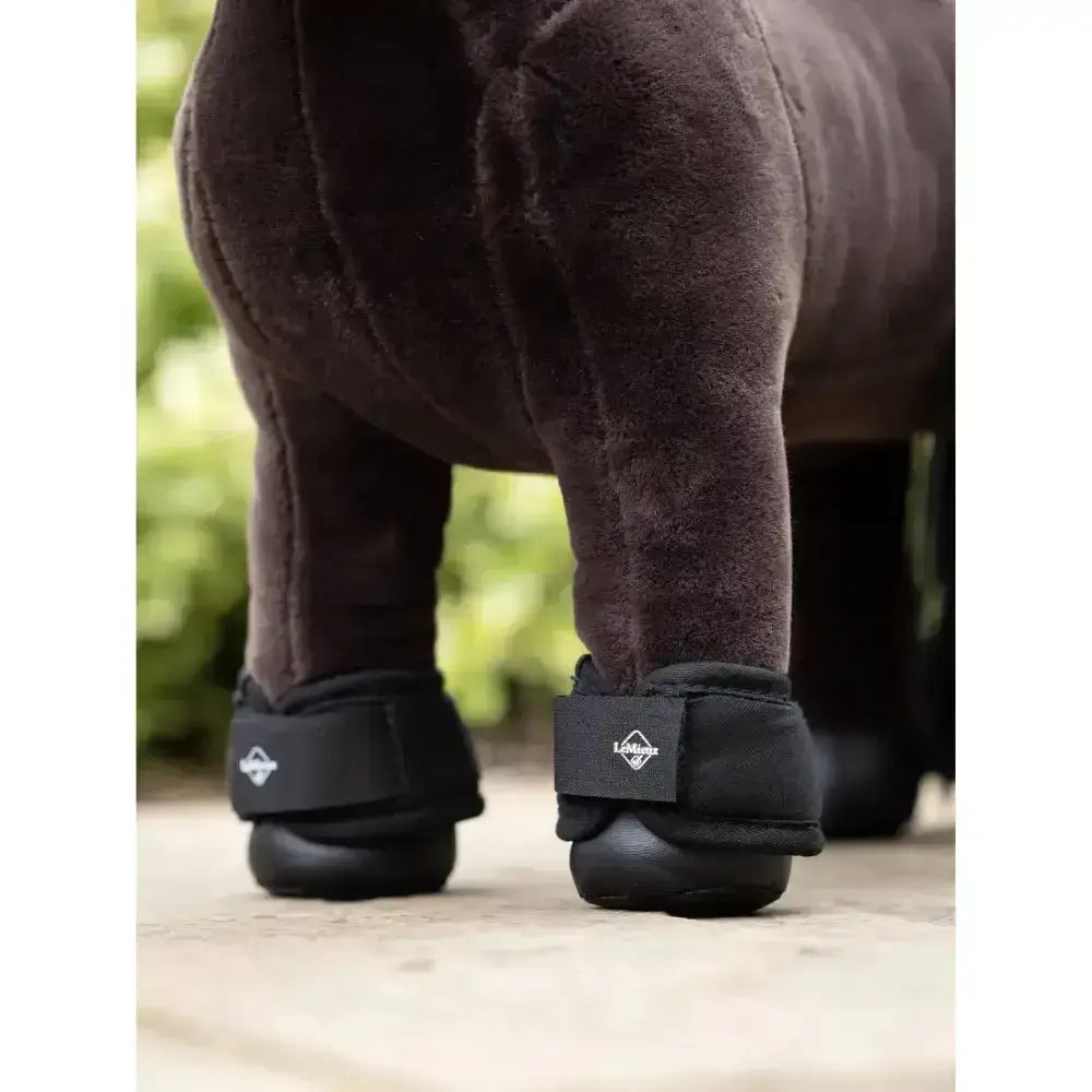 Lemieux Toy Pony Over Reach Boots Black-Toy Pony Accessories-Lemieux-Horsey Shopping