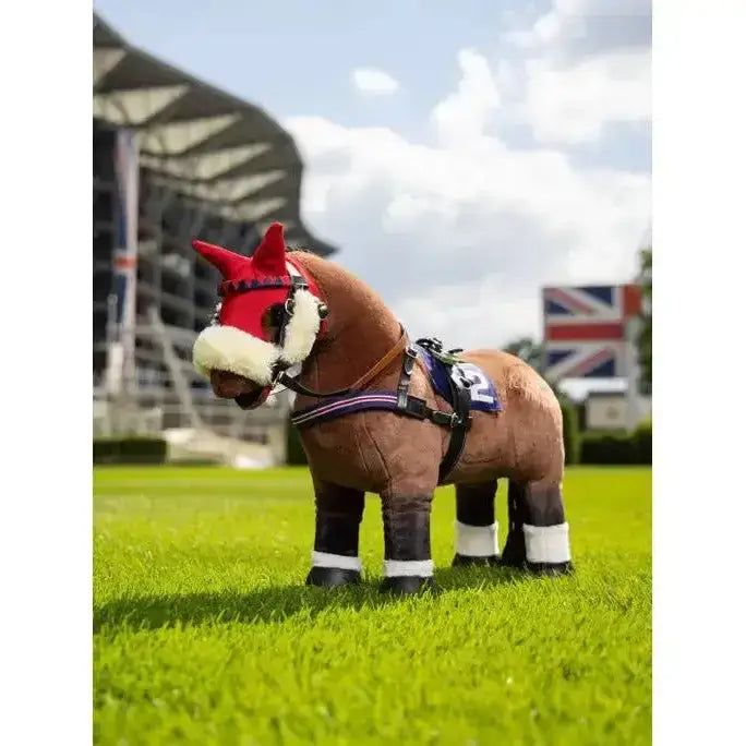 Lemieux Toy Pony Racing Bridle Set Black-Toy Pony Accessories-Lemieux-Horsey Shopping
