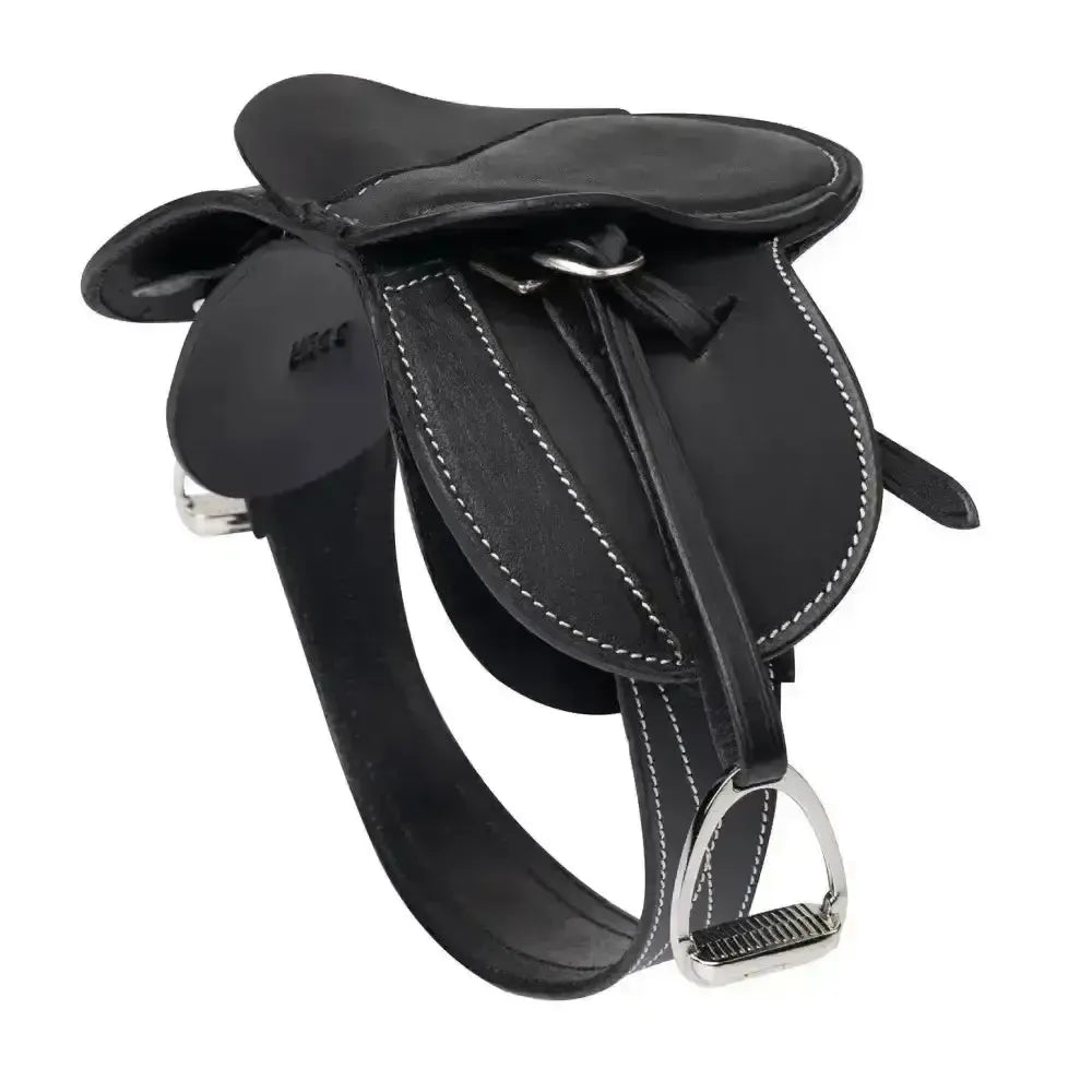 Lemieux Toy Pony Saddle Black-Toy Pony Accessories-Lemieux-Horsey Shopping