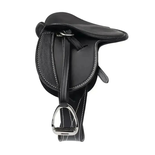 Lemieux Toy Pony Saddle Black-Toy Pony Accessories-Lemieux-Horsey Shopping