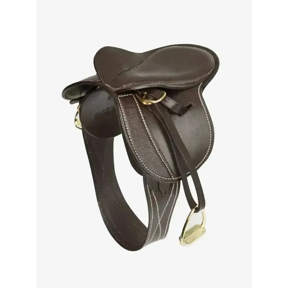 Lemieux Toy Pony Saddle Brown-Toy Pony Accessories-Lemieux-Horsey Shopping