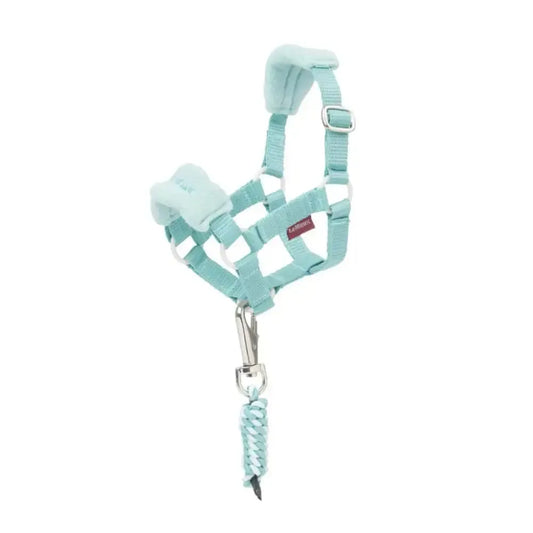 Lemieux Toy Pony Vogue Headcollar & Leadrope Lagoon-Toy Pony Accessories-Lemieux-Lagoon-One Size-Horsey Shopping