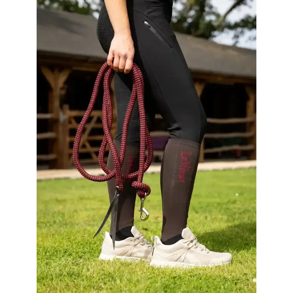 Lemieux Training Leadrope Ember / Black-Lead Ropes-Lemieux-Horsey Shopping