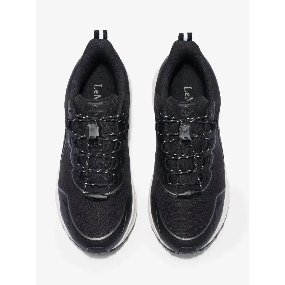 Lemieux Trax 2.0 Waterproof Trainers Black-Trainers-Lemieux-UK 3-Black-Horsey Shopping