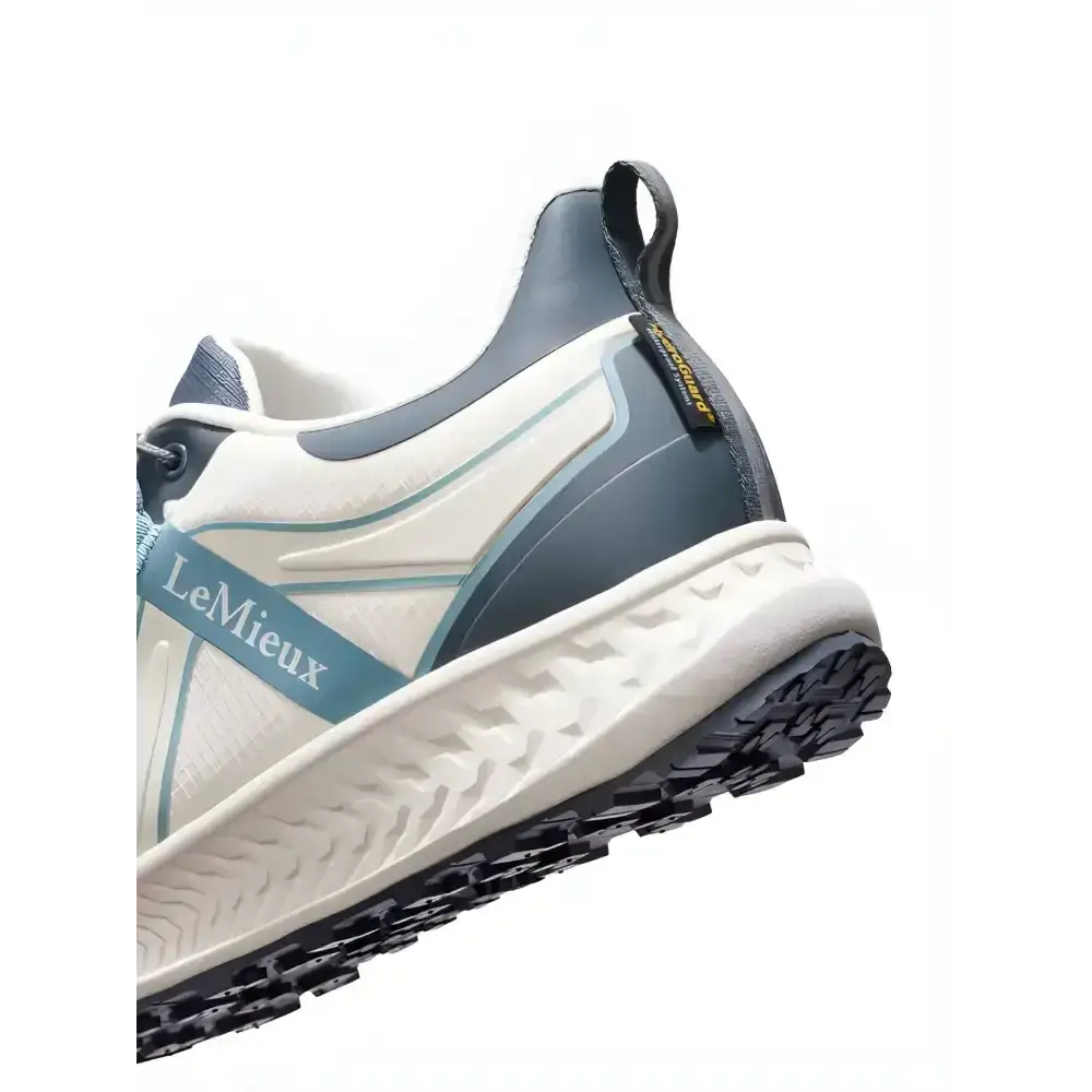 Lemieux Trax 2.0 Waterproof Trainers Petrol/Ecru-Trainers-Lemieux-UK 3-Petrol-Horsey Shopping