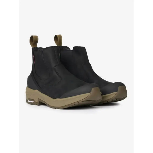 Lemieux Trax Waterproof Chelsea Boots Black-Short Yard Boots-Lemieux-UK4-Black-Horsey Shopping