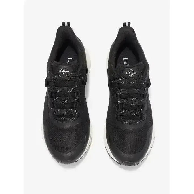 Lemieux Trax Waterproof Trainer Black-Trainers-Lemieux-UK3-Black-Horsey Shopping
