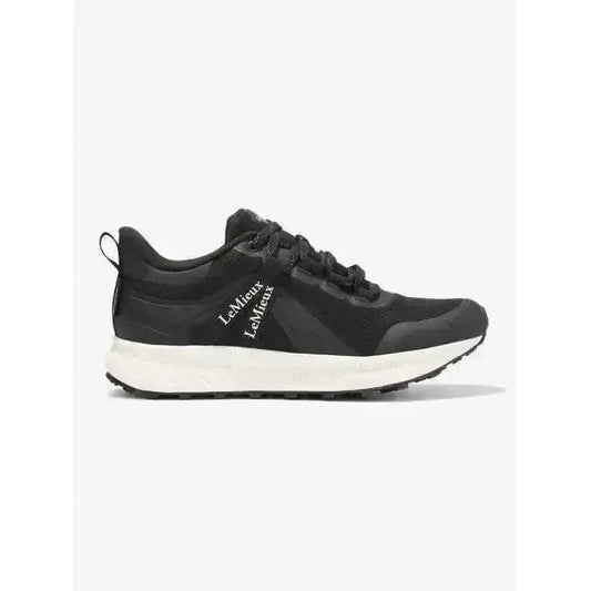 Lemieux Trax Waterproof Trainer Black-Trainers-Lemieux-UK3-Black-Horsey Shopping