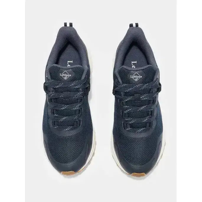 Lemieux Trax Waterproof Trainer Navy-Trainers-Lemieux-UK3-Navy-Horsey Shopping