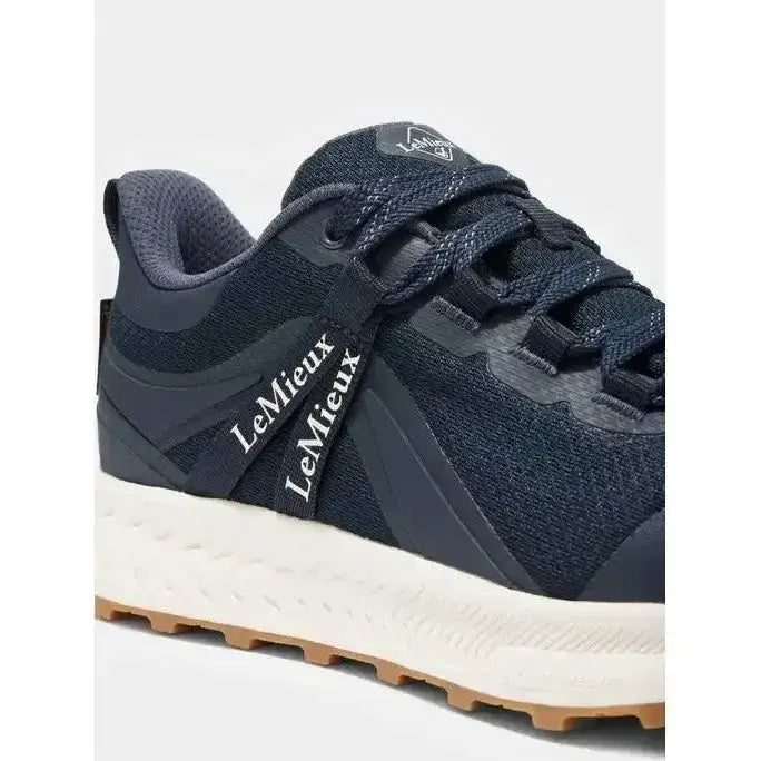 Lemieux Trax Waterproof Trainer Navy-Trainers-Lemieux-UK3-Navy-Horsey Shopping