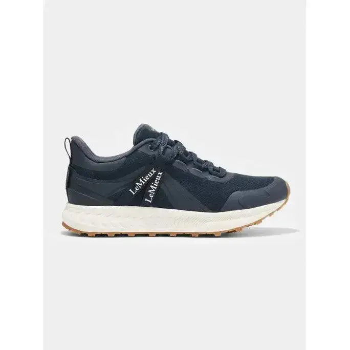 Lemieux Trax Waterproof Trainer Navy-Trainers-Lemieux-UK3-Navy-Horsey Shopping