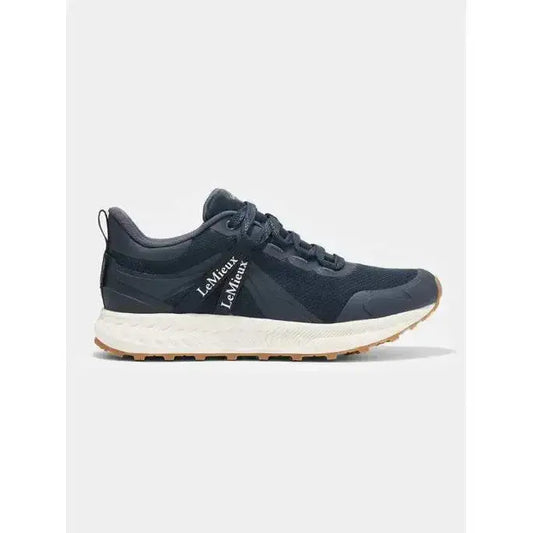 Lemieux Trax Waterproof Trainer Navy-Trainers-Lemieux-UK3-Navy-Horsey Shopping