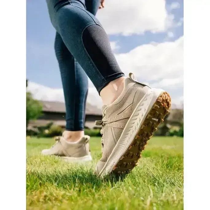 Lemieux Trax Waterproof Trainer Stone-Trainers-Lemieux-UK4-Stone-Horsey Shopping