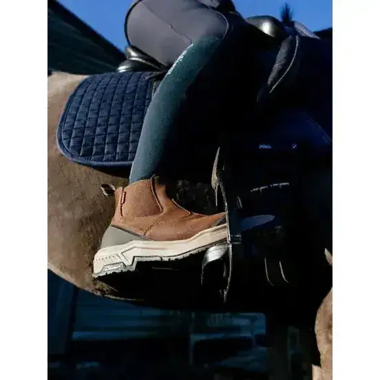 Lemieux Traxion Chelsea Boots Brown-Short Yard Boots-Lemieux-UK4-Brown-Horsey Shopping