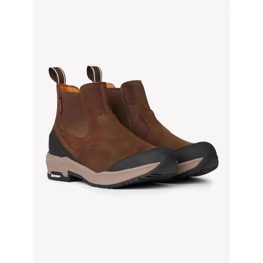 Lemieux Traxion Chelsea Boots Brown-Short Yard Boots-Lemieux-UK4-Brown-Horsey Shopping