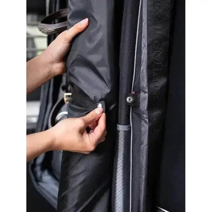 Lemieux Twin Bridle Bag Black-Bridle Bags-Lemieux-One Size-Black-Horsey Shopping