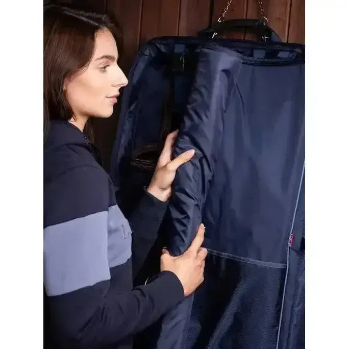 Lemieux Twin Bridle Bag Navy-Bridle Bags-Lemieux-One Size-Navy-Horsey Shopping