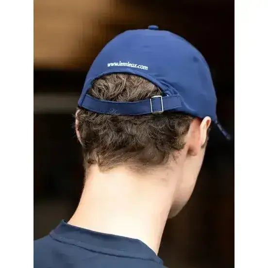 Lemieux Union Jack Baseball Cap Navy-Baseball Caps-Lemieux-Navy-Horsey Shopping