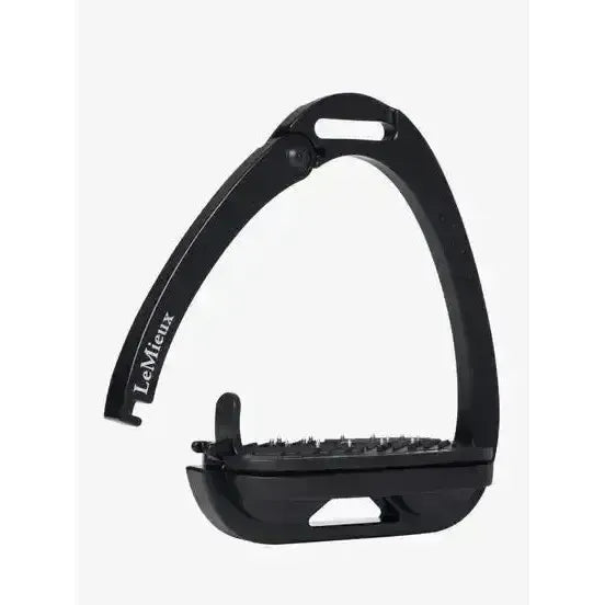 Lemieux Vector Control Stirrup Black-Safety Stirrups-Lemieux-Black-Horsey Shopping