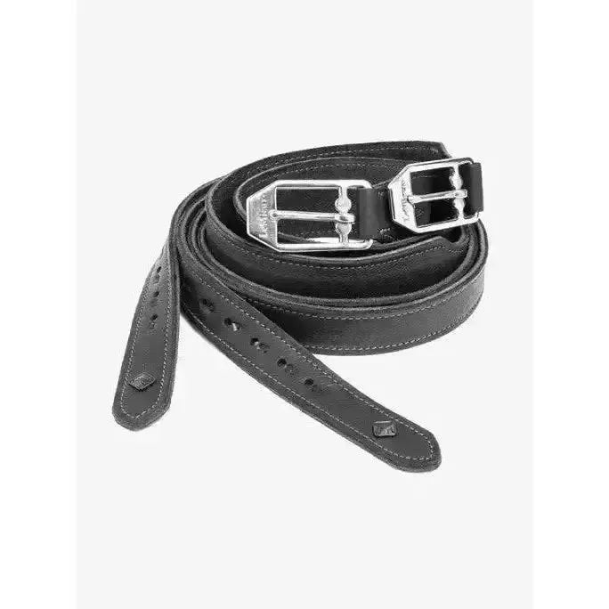 Lemieux Vector Pro Stirrup Leather-Stirrup Leathers-Lemieux-Black-130Cm-Horsey Shopping