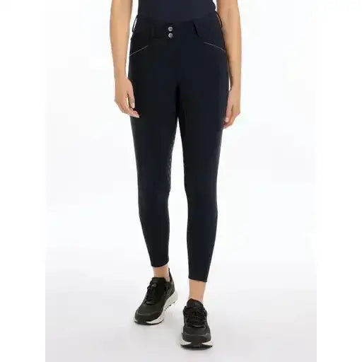Lemieux Victoria Breech Silicone Seat Navy-Breeches-Lemieux-UK 6-Navy-Horsey Shopping