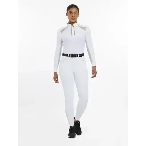 Lemieux Victoria Breech Silicone Seat White-Breeches-Lemieux-UK 10-White-Horsey Shopping