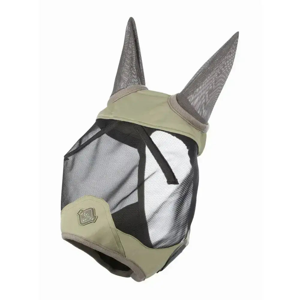 Lemieux Visor-Tek Half Fly Mask Fern-Fly Masks-Lemieux-X Small-Horsey Shopping