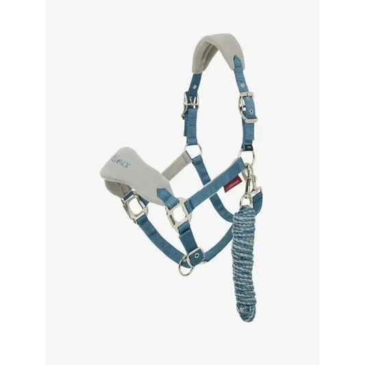 Lemieux Vogue Headcollar & Leadrope Ice Blue-Headcollar Sets-Lemieux-Ice Blue-Pony-Horsey Shopping
